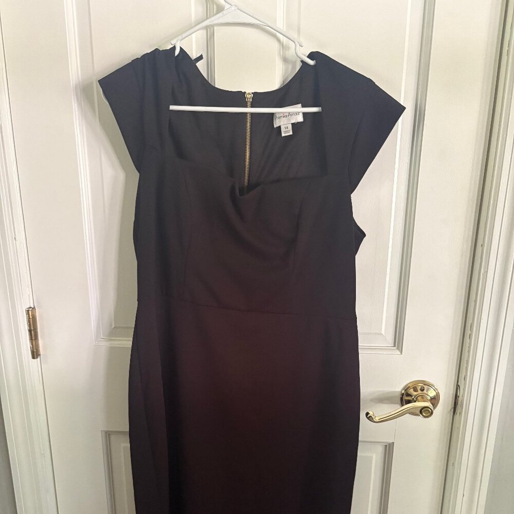 Black cocktail dress